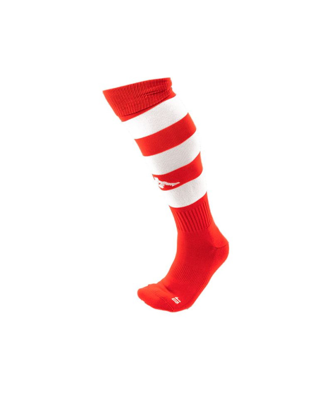Meias Futebol Kappa Lipeno X3 Vermelho...
