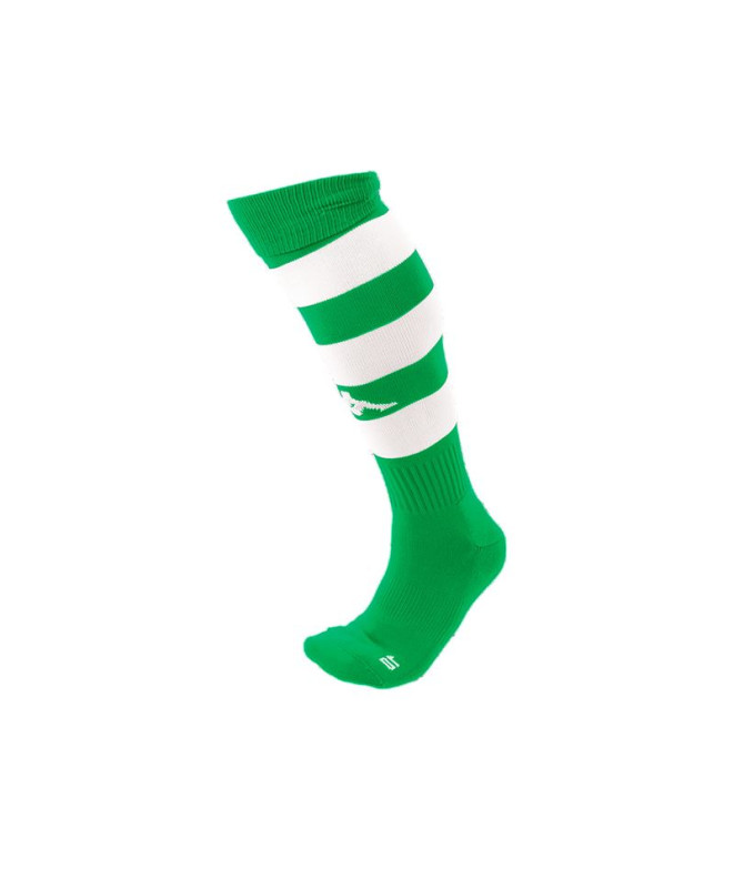 Meias Futebol Kappa Lipeno X3 Verde Bósforo/Branco