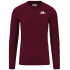 Camiseta Futebol Kappa Homem Camisola interior Vurbat Ls Vermelho Grenata
