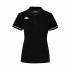 Polo Kappa Mulher Barla Preto/Branco