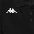 Polo Kappa Mulher Barla Preto/Branco