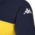 Polo Kappa Homem Dianetti Azul Marinho/Amarelo Cromo