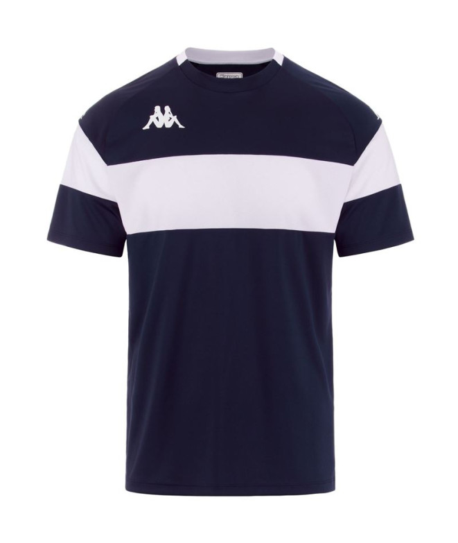 Camiseta Futebol Kappa Homem de Dareto Blue...