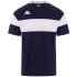 Camiseta Futebol Kappa Homem de Dareto Blue Marine/White