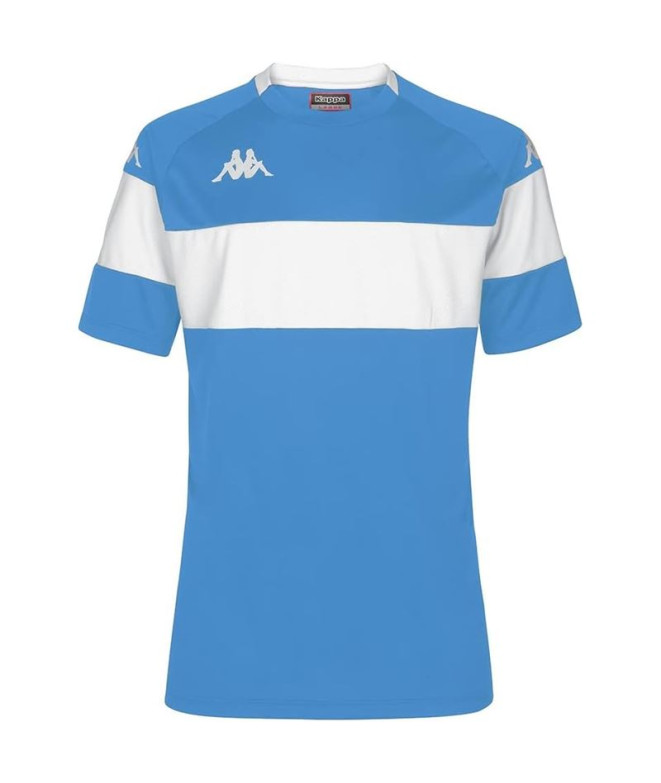 Camiseta Futebol Kappa Homem de Dareto Blue...