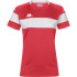 Camiseta Mulher futebolKappa Dareta Vermelho/Branco