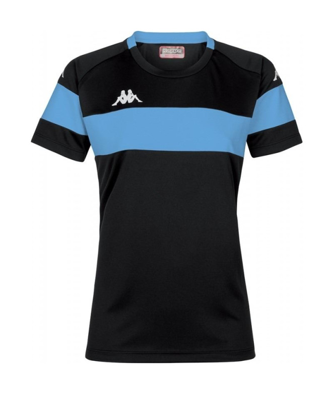 Camiseta Futebol Kappa Mulher de Dareta...