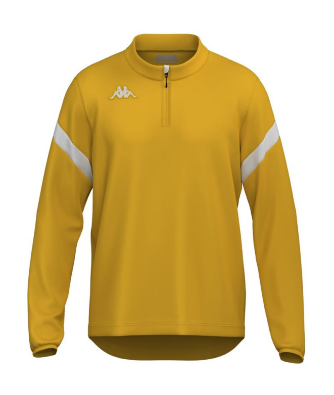 Moletom Fitness Kappa Homem Dolvole Amarelo...
