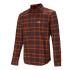 Camisa Trangoworld Homem Zernez Castanho/Laranja