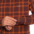 Camisa Trangoworld Homem Zernez Castanho/Laranja