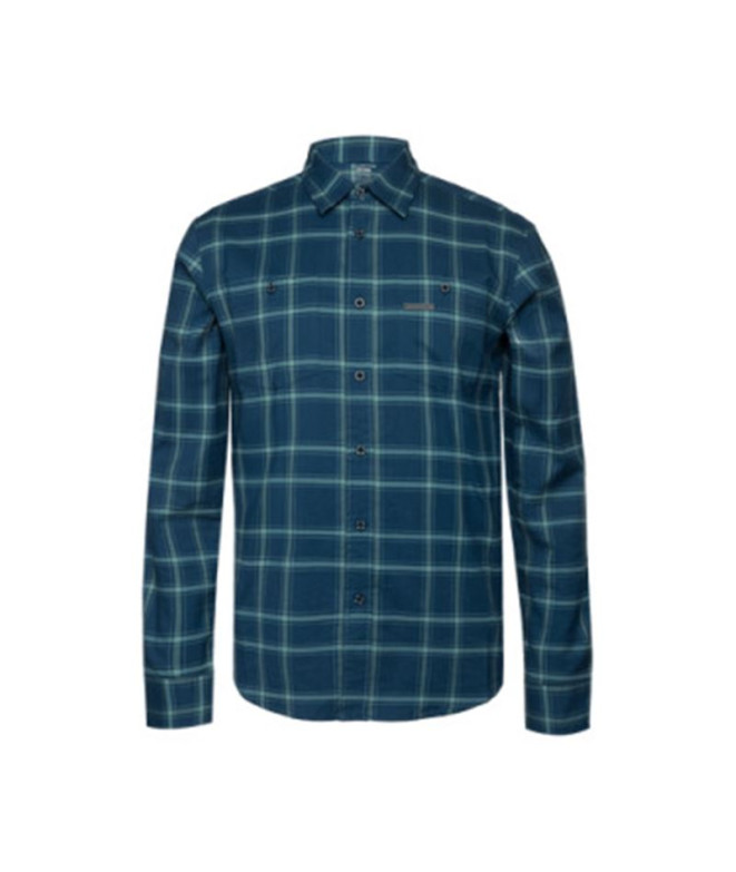 Camisa Trangoworld Homem Zernez Azul/Azul