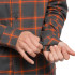 Camisa Trangoworld Homem Zernez Cinzento/Laranja