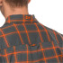 Camisa Trangoworld Homem Zernez Cinzento/Laranja