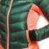 Casaco Trangoworld Mulher Rulhe Verde escuro/Laranja