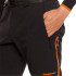 Calça Trangoworld Homem Long Mourelle Dr Caviar/Laranja vibrante