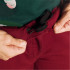 Calça Trangoworld Mulher Largo Fasnia Porto Cabernet/Tawny