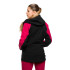 Casaco Trangoworld Mulher Rubi preto/rosa