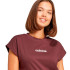 Camiseta adidas Mulher Lin Sj Rubaur/Branco