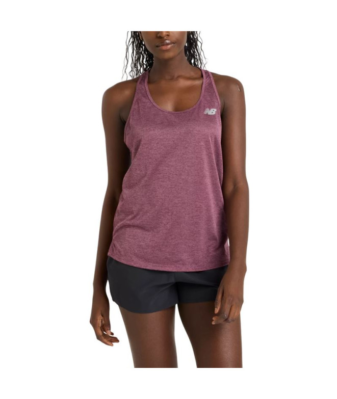 Camiseta New Balance Mulher Tanque de atletismo...
