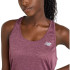 Camiseta New Balance Mulher Tanque de atletismo Lilás