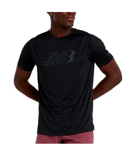 Camiseta New Balance Homem Essenciais do desporto Corrida...