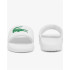 Chinelos Lacoste Mulher Serve Slide 1.0 125 1 Cfa Branco/Verde