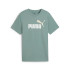 Camiseta Infantil Puma Essentials 2 Color No.1 Logo Moon Green