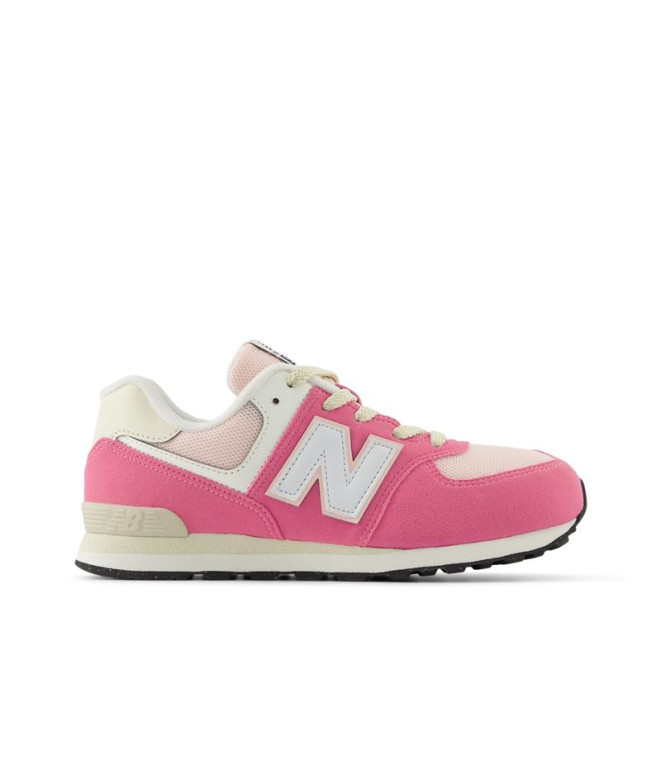 Sapatilhas New Balance Infantil 574 Core Real Pink