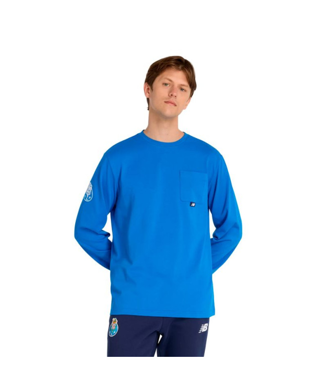 Camiseta Futebol New Balance Top de FC Porto LS...