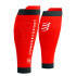 Running Unissex Mangas de panturrilha Compressport R2 3.0 Vermelho/Branco