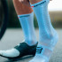 Meias Running from Compressport Pro Racing v4.0 Bike Branco/Preto