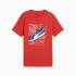 Camiseta Menino Puma Graphics IV Vermelho Fogo