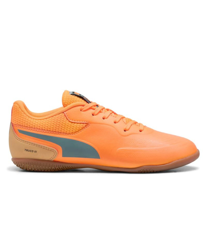 Sapatilhas de Futebol salaMenino Puma Truco III...