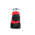 Meias Running Trail Unissex de Compressport Ultra Low Vermelho/Branco