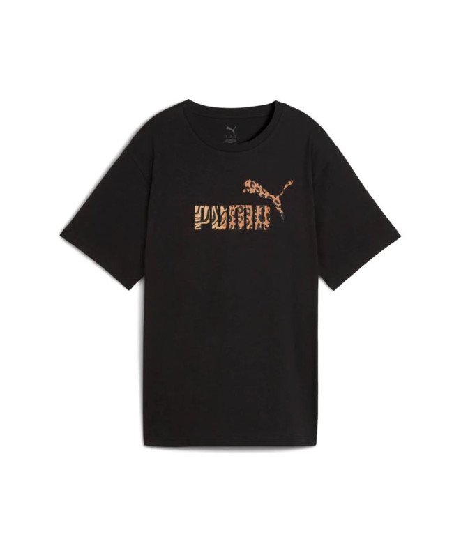 Camiseta Mulher Puma Essentials Graphic Animal...