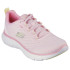 Sapatilhas Skechers Mulher Flex Appeal 5,0 Rosa/Amarelo