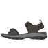 Sandálias Skechers Tresmen - Ryer Homem Verde Oliva