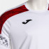 Camiseta Joma Championship VIII Homem Branco/Vermelho