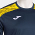 Camiseta Joma Championship VIII Homem Azul Escuro/Amarelo