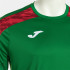 Camiseta Joma Championship VIII Homem Verde/Vermelho