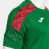 Camiseta Joma Championship VIII Homem Verde/Vermelho