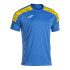 Camiseta Joma Championship VIII Homem Royal/Amarelo