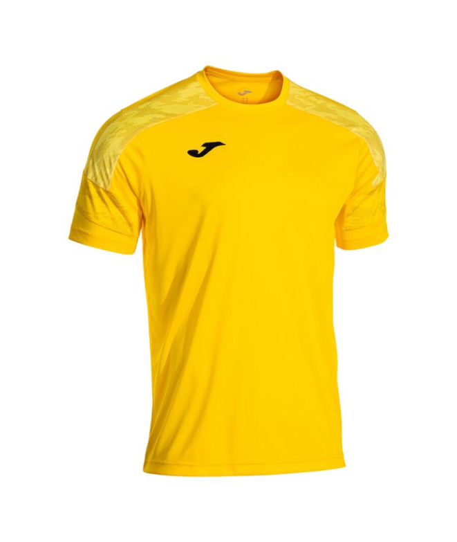 Camiseta Joma Championship VIII Homem Amarelo