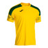 Camiseta Joma Championship VIII Homem Amarelo/Verde