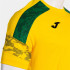 Camiseta Joma Championship VIII Homem Amarelo/Verde