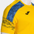 Camiseta Joma Championship VIII Homem Amarelo/Royal