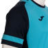 Conjunto de Futebol Joma Líder Turquesa Fluorescente Marinho Escuro Menino