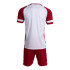 Conjunto de Futebol Joma Líder Branco Vermelho Criança
