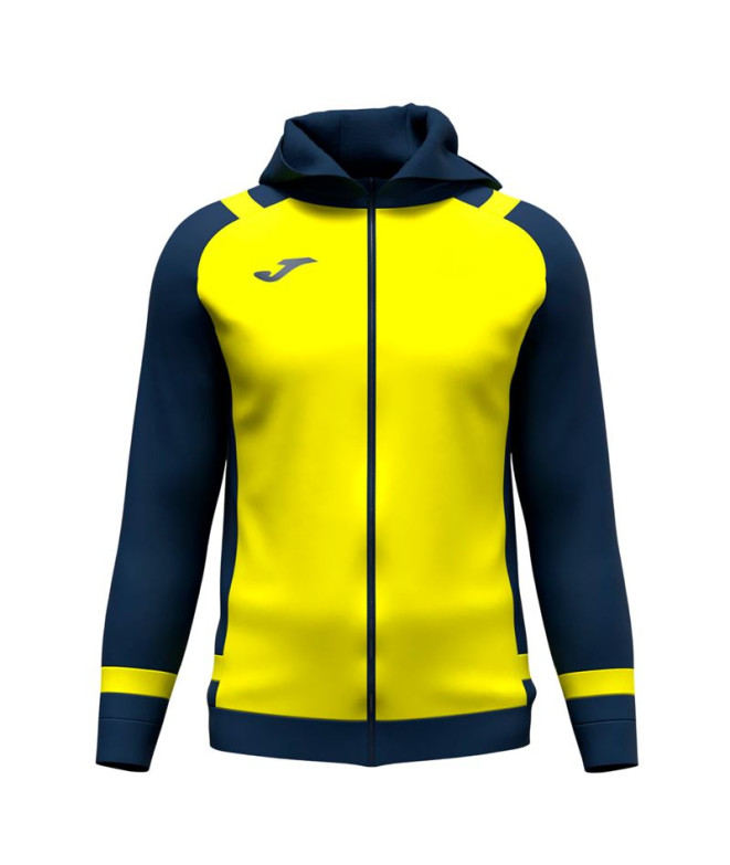 Casaco Joma Líder Amarelo Fluorescente Marinho...