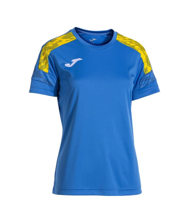 Camiseta Joma Campeonato Viii Royal Amarelo Homem